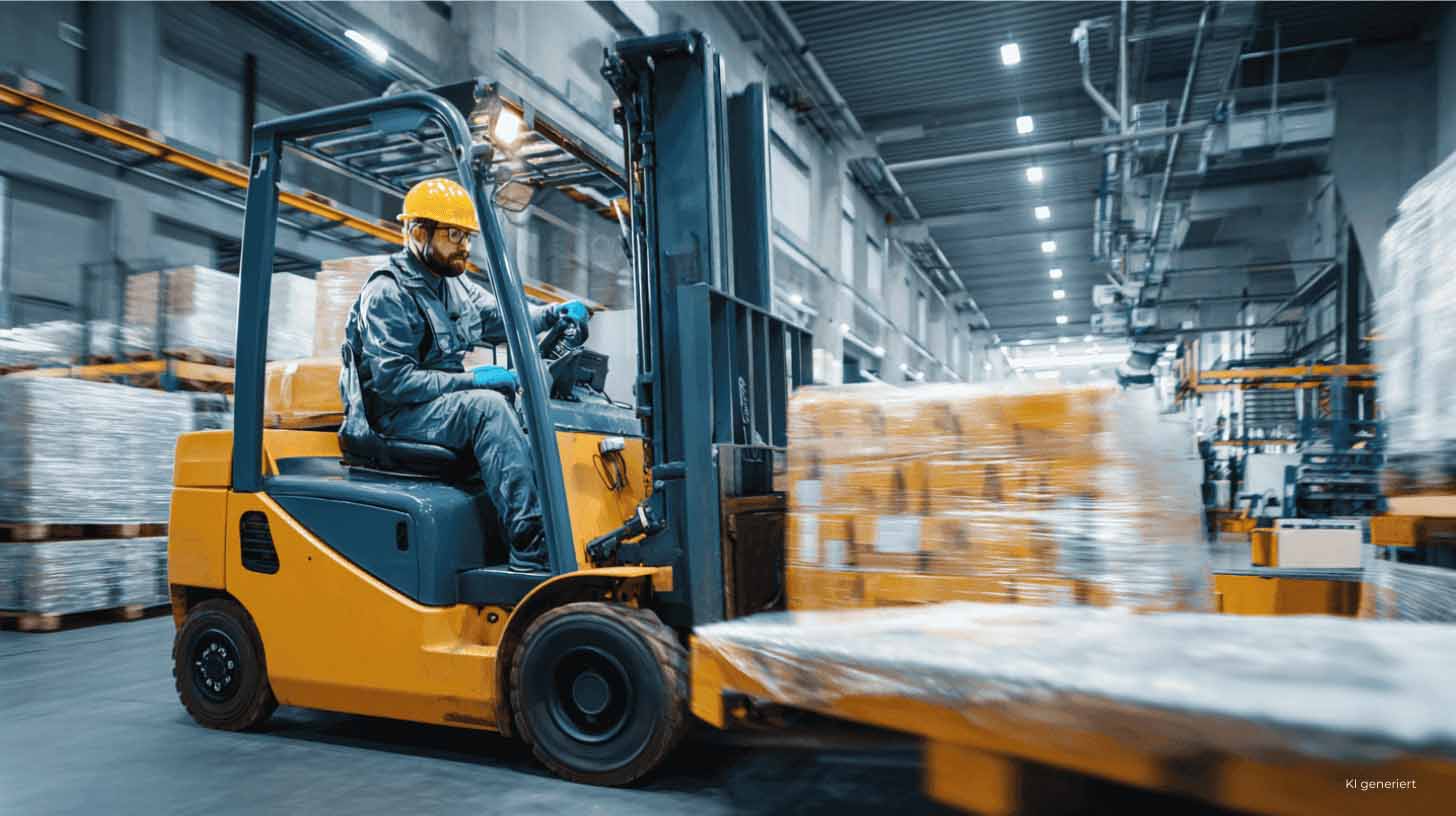 Staplerfahrer Betriebsgelände / Halle (m/w/d)  - 16,00 €/Std. brutto -Übernahmeoption-